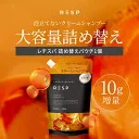 ★5日限定！P10倍★ ★期間限定10%OFFセール！4/4 20:00〜4/11 1:59★ 【公式】レチスパ クリームシャンプー 詰め替え パウチ 400g 泥シャンプー レチノール カプセル配合 オールインワン 1本7役 スクラブ 頭