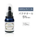 バクチオール 5％配合 バクチオール 混合原液 10ml 高濃度 ナチュドール 低刺激 無添加 次世代 レチノール ビタミンA 油溶性 オイル美容液 グリセリンフリー パラベンフリー オイリー肌 脂性肌 ニキビ肌 敏感肌 乾燥 BKC