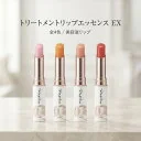 Papilio パピリオ トリートメントリップエッセンス EX 唇用美容液 リップスティック 色付きリップ 保湿リップ ツヤリップ 唇荒れ 乾燥対策 無香料 下地 発色アップ 色移りしにくい 植物由来成分 うるおい 持続 上品ツヤ 口紅下地